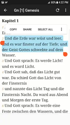 German Luther Bible android App screenshot 3